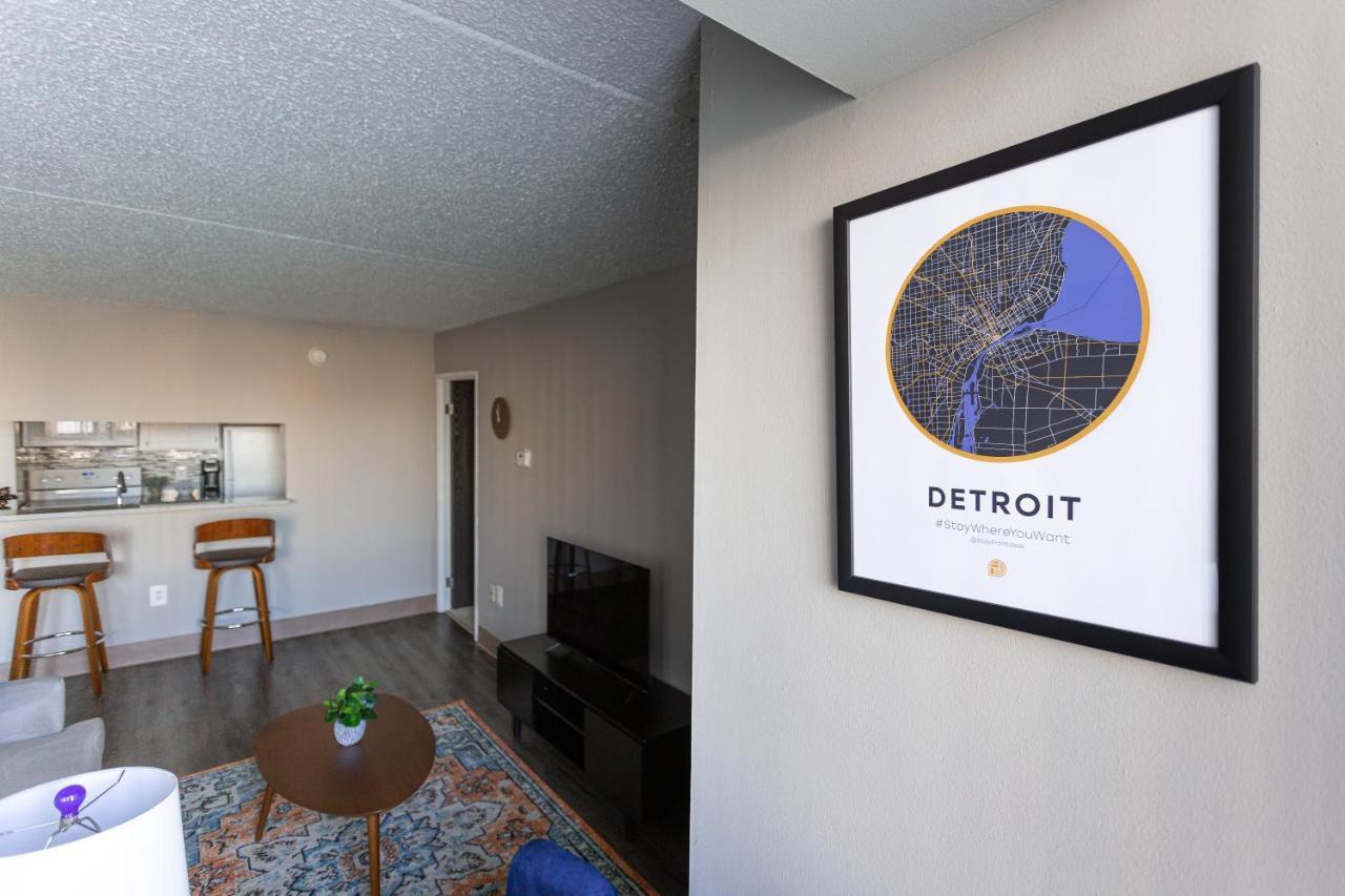Frontdesk 1431 Washington Blvd Apts Downtown Detroit Værelse billede